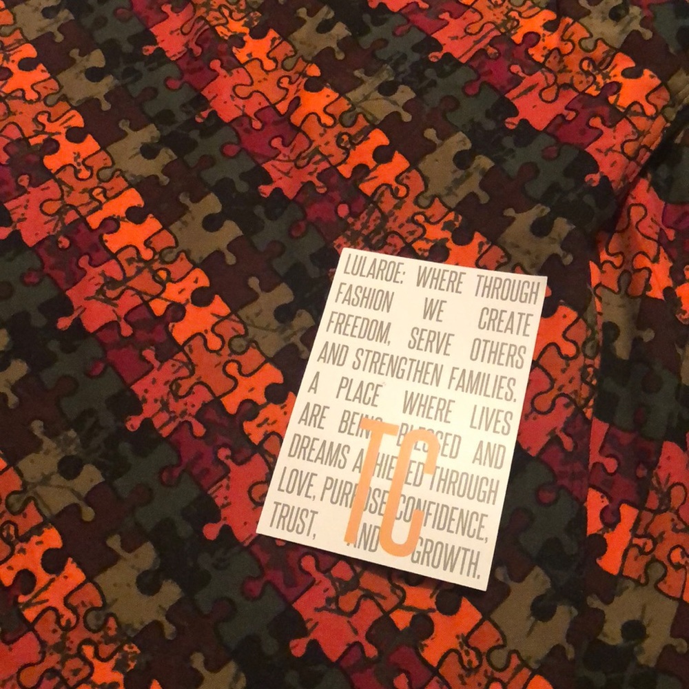 Leggings Puzzle Pieces